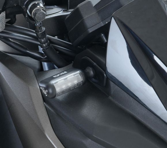 R & G turn signal Racing Adapter Micro NoirRef: RGR01211A / 1082616001