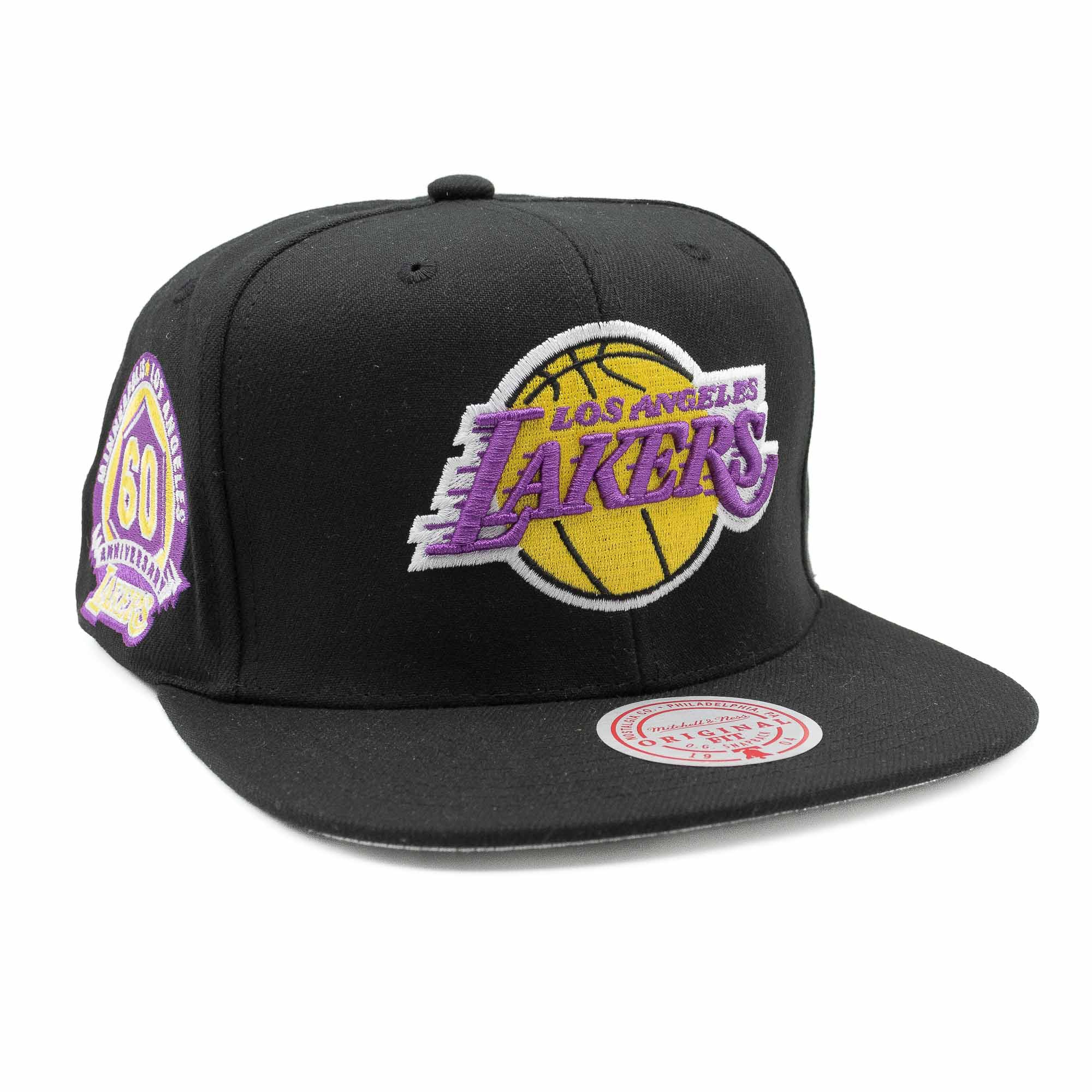 Los Angeles Lakers Neon Tropical Mitchell & Ness Snapback NBA Cap