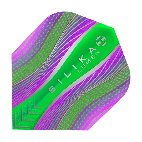 Harrows Silica Lumen Purple Green No6 Flights