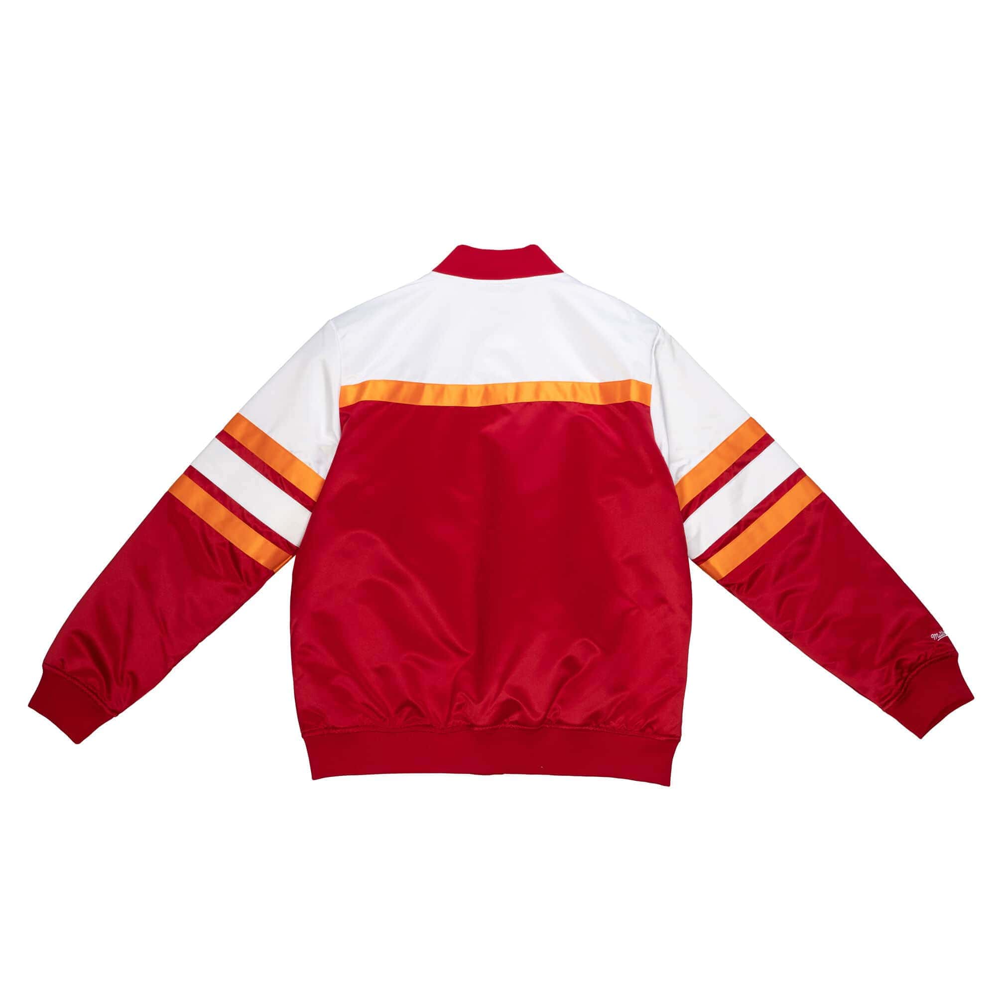 Tampa Bay Buccaneers Mitchell & Ness Script Heavyweight Satin NFL Jacket