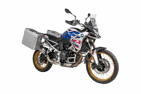 Touratech ZEGA Mundo 31/38 suitcase - Black support included - AluminumBMW 900 F 900 GS - 2024 - 2026Ref: Trt00994A / 01-083-6180-0