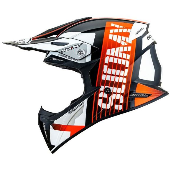 Suomy X-WING cross helmet - AMPED 2026 - Black / OrangeRef: SU0439