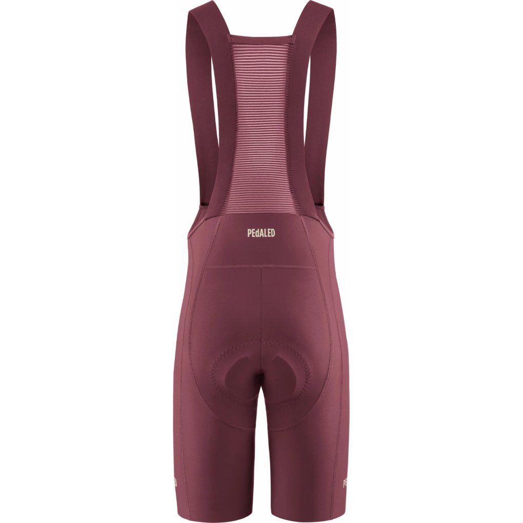 PEdALED E. Bib Shorts Women - Burgundy