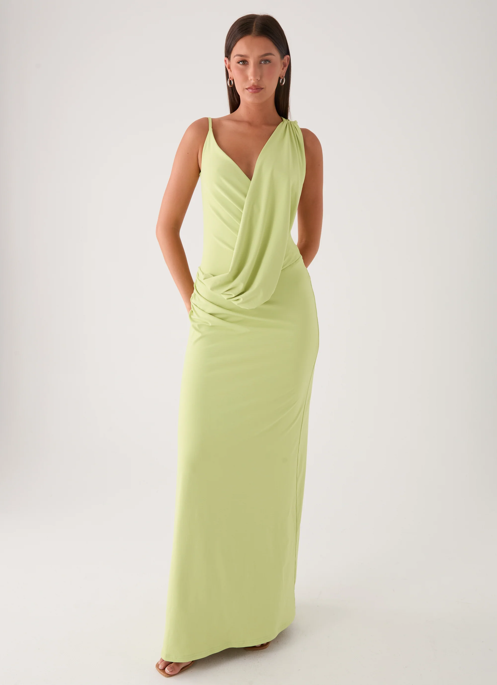 Isamaya Maxi Dress - Lime