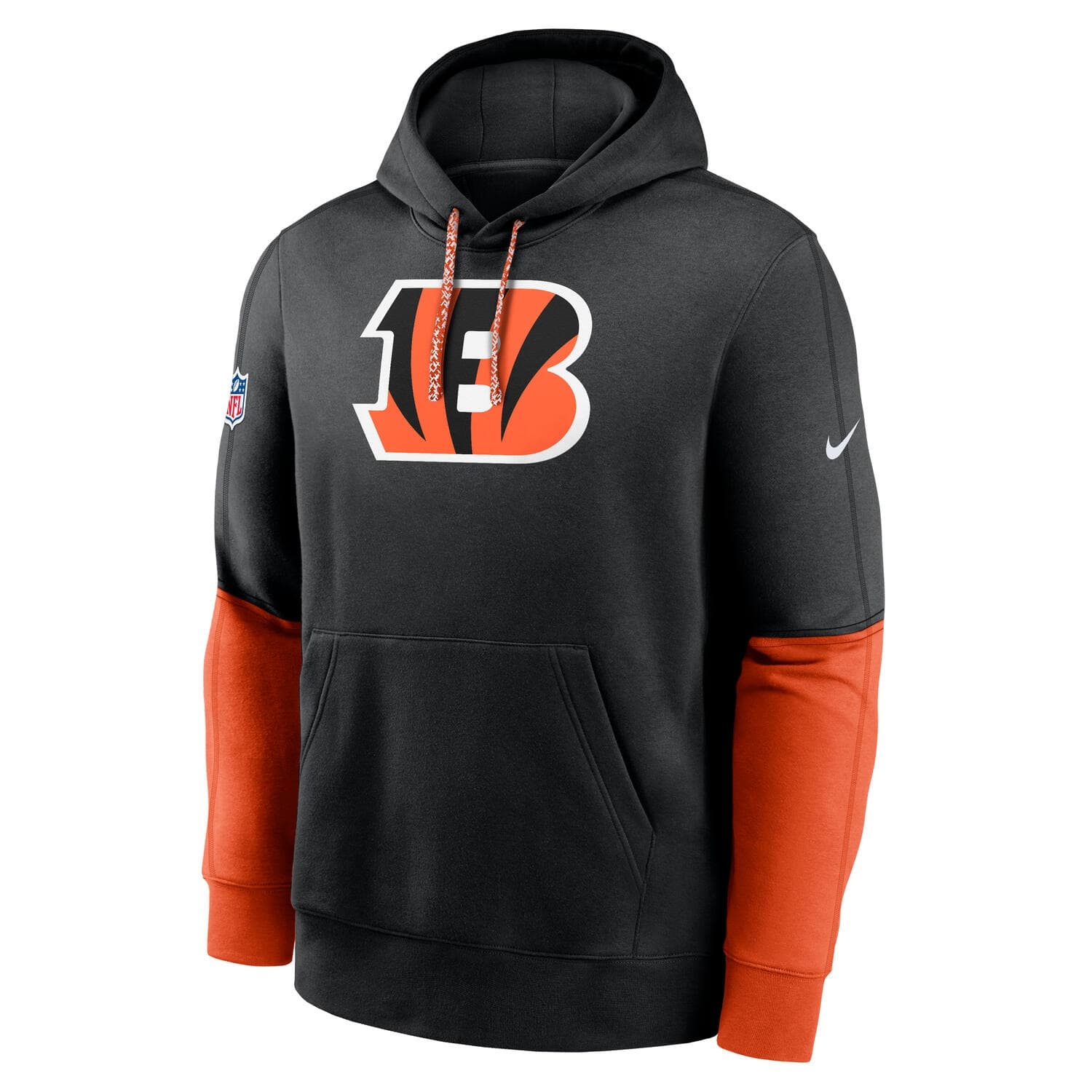 Cincinnati Bengals 2024 NFL Sideline Nike Club Hoodie Black