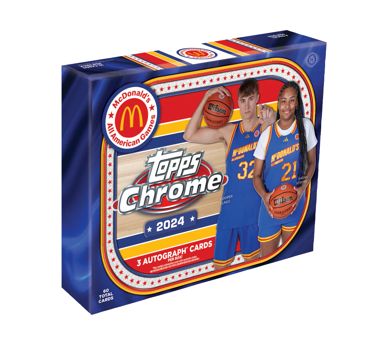 2024 Topps McDonald's All-American Chrome - Hobby Box