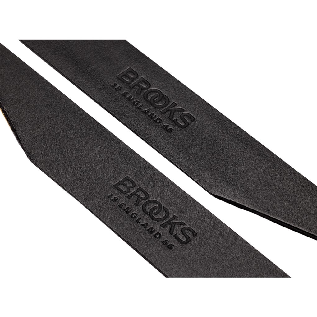 Brooks Leather Replacement Bar Tape for Slender Grips - black
