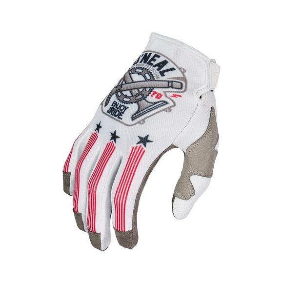 O'Neal MAYHEM - PISTON V.23 2024 cross gloves - White / BlackRef: OL1894