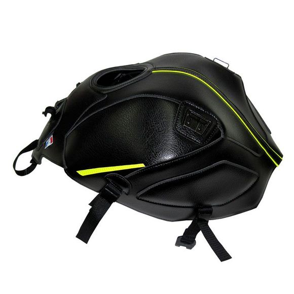 Bagster Tank Cover BLACK / NEON YELLOW TRIMKAWASAKI 650 Z 650 ABS - 2020Ref: 1724G