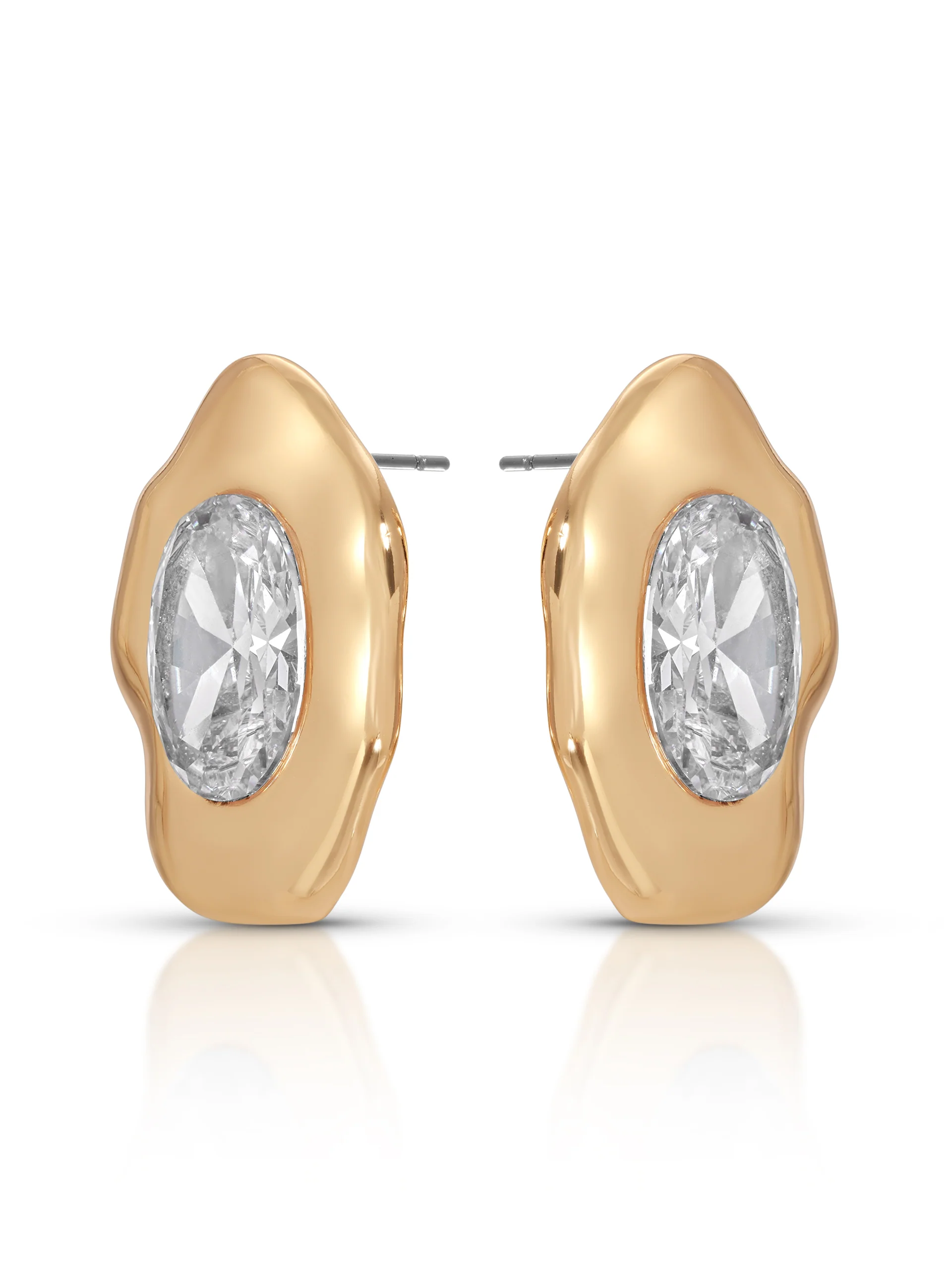 Molten Glow Crystal Studs