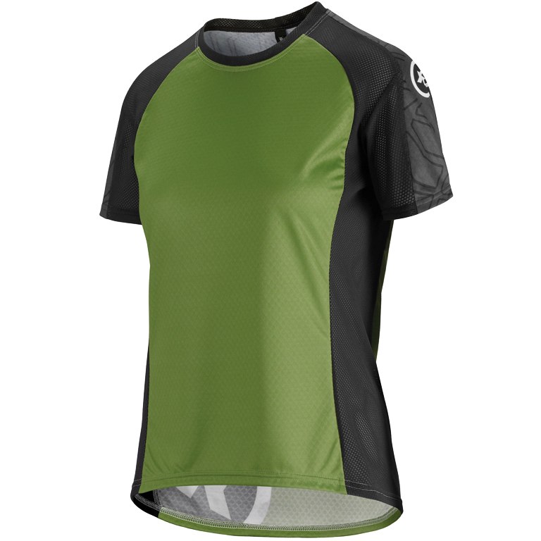 Assos TRAIL Womens Short Sleeve Jersey - pan green