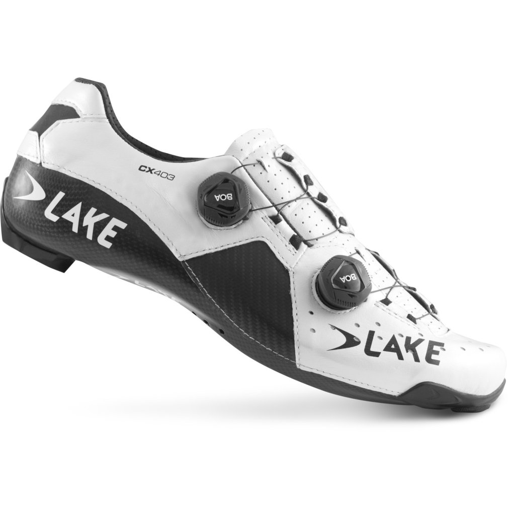 Lake CX403 Road Shoes Men - white/black