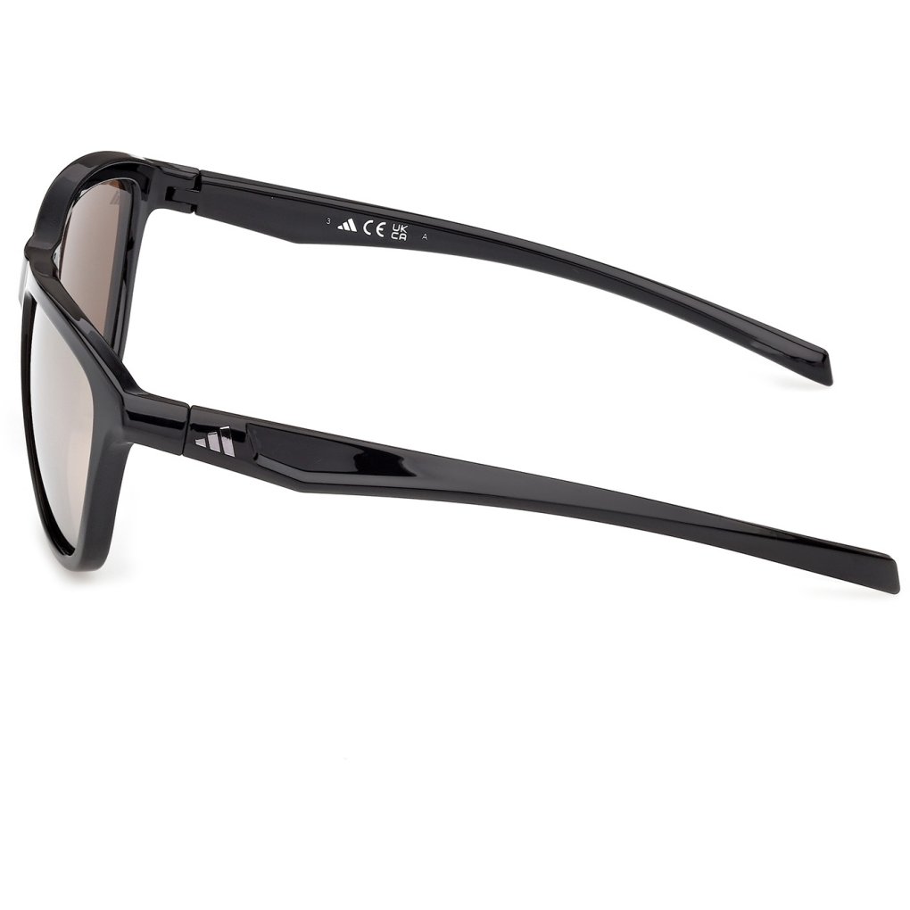 adidas Essentials ES0001 Glasses - shiny black  / gradient or mirror violet