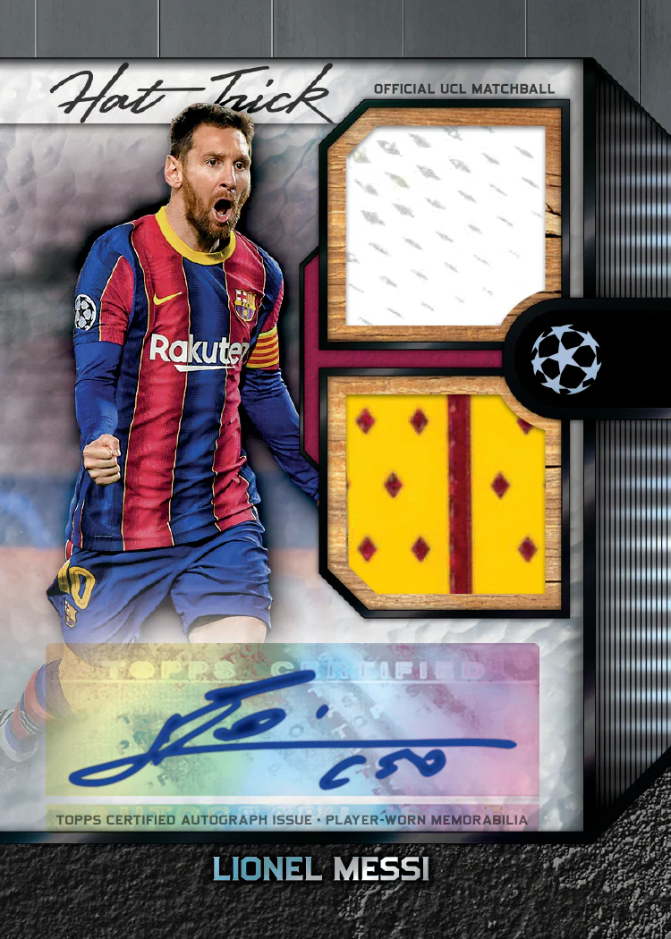 2023-24 Topps Museum Collection UEFA Champions League - Hat-trick Box