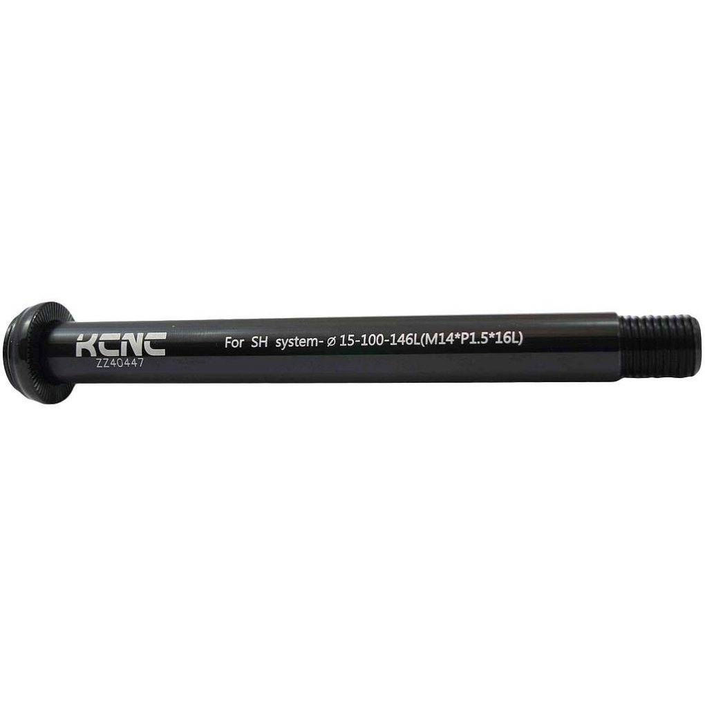 KCNC Thru Axle KQR08 - 15x100mm - 6061AL - black