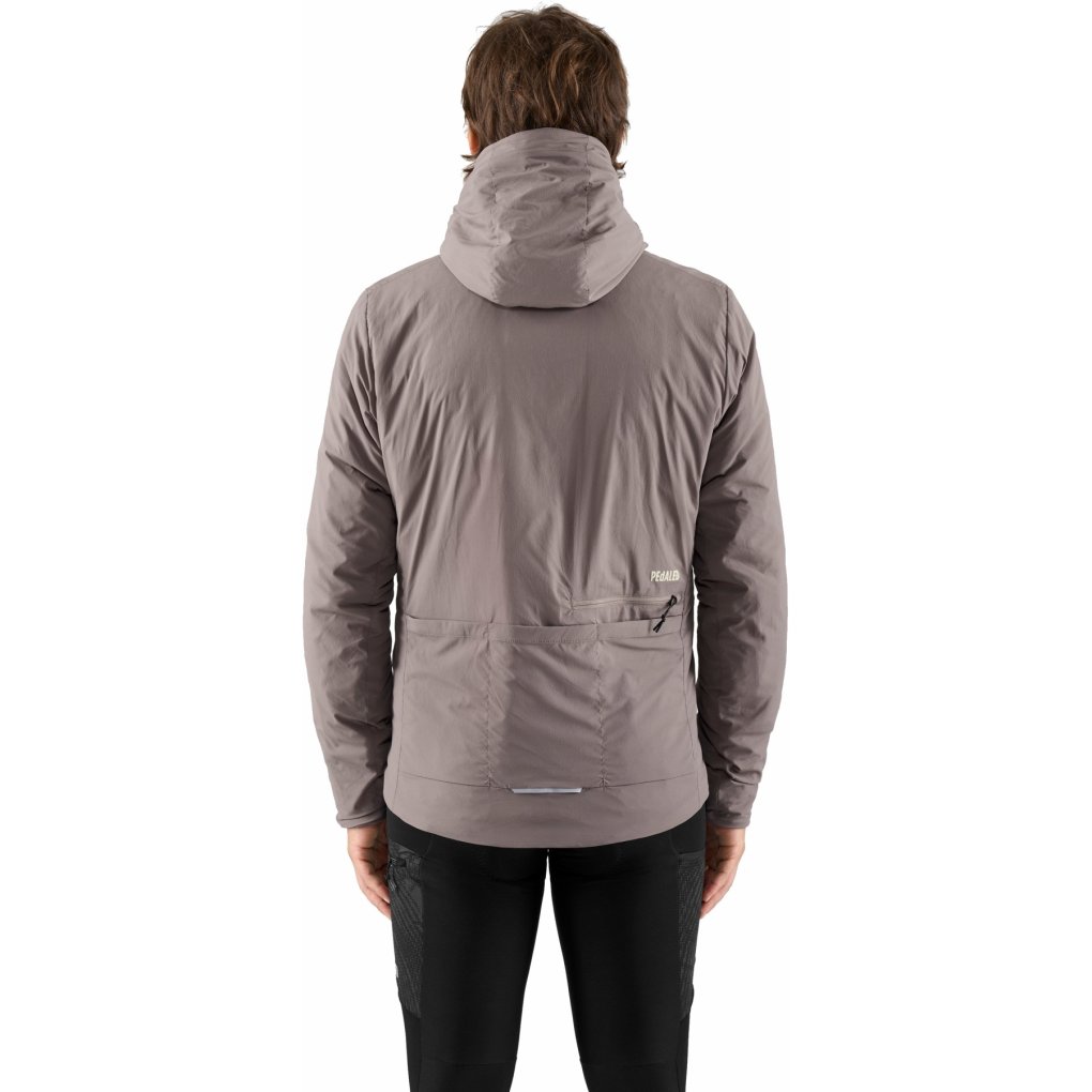 PEdALED Odyssey Insulated Hooded Jacket Men - Grey
