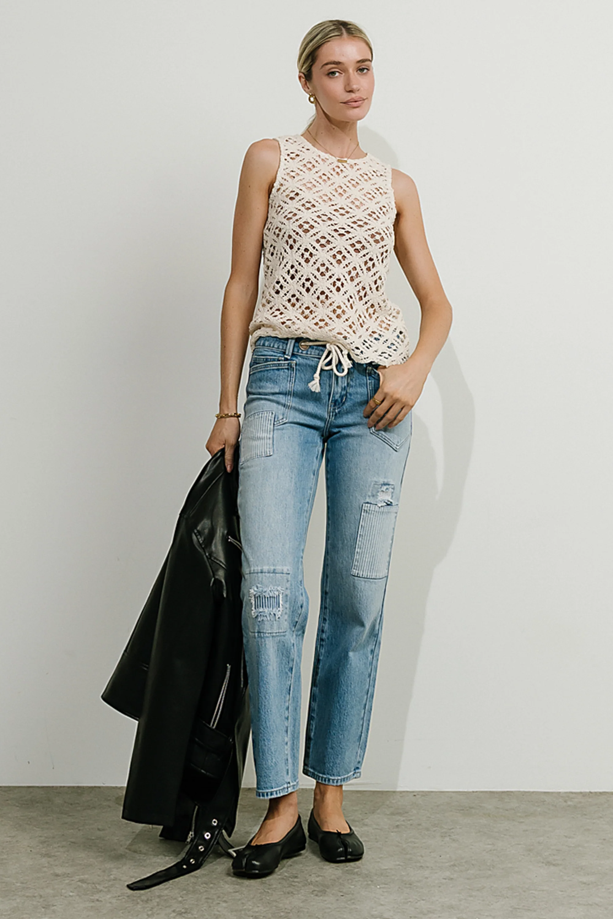 Marty Patchwork Jeans