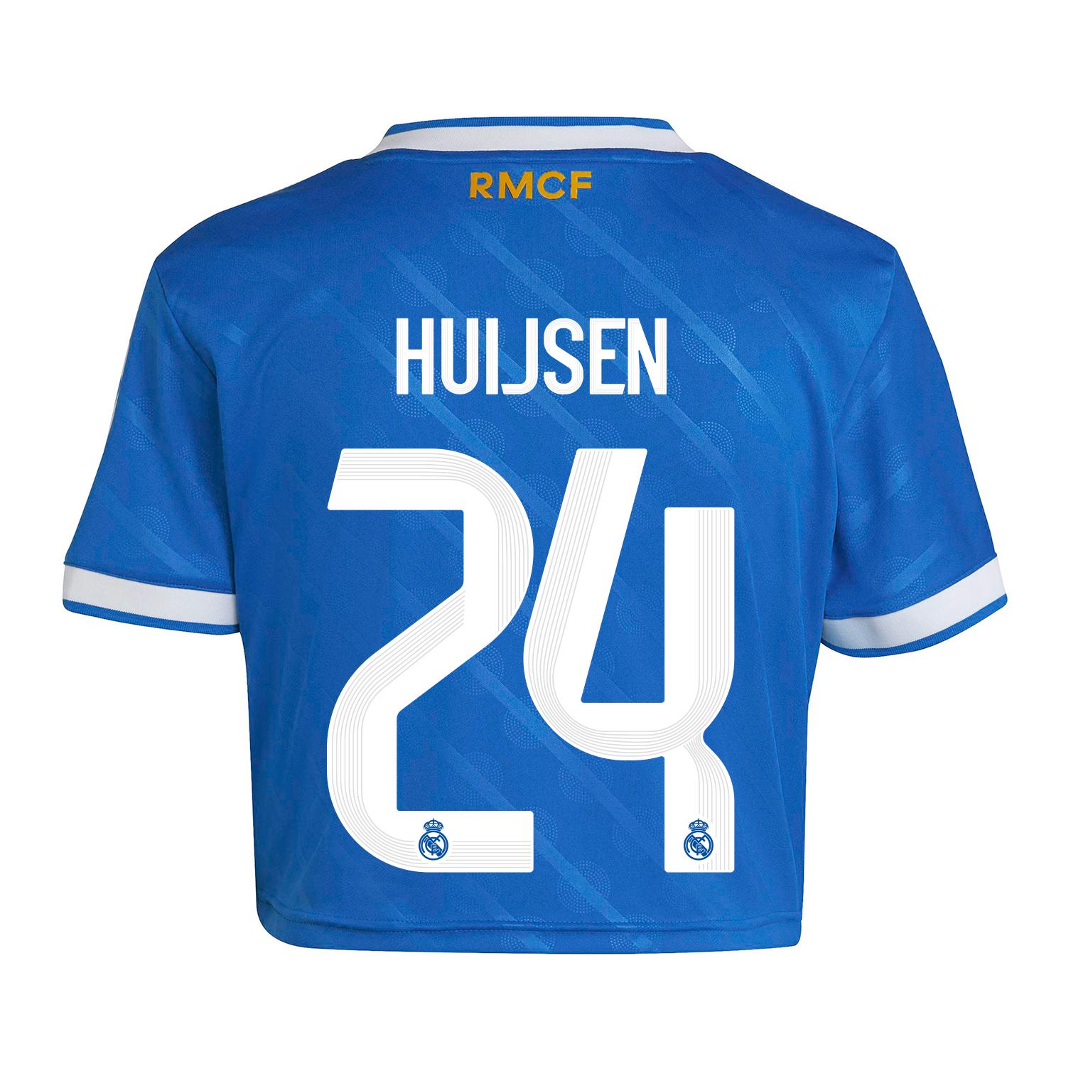 Womens Third Crop Shirt 25/26 Blue