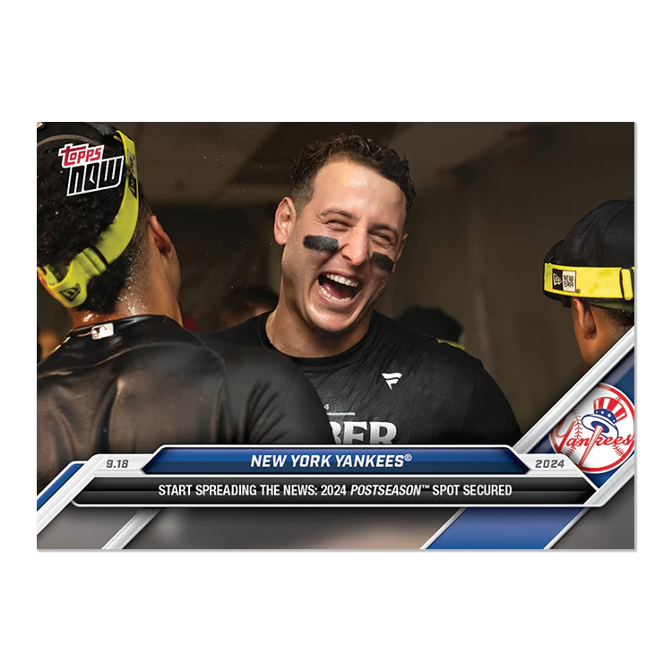 New York Yankees - 2024 MLB TOPPS NOW® Card 714