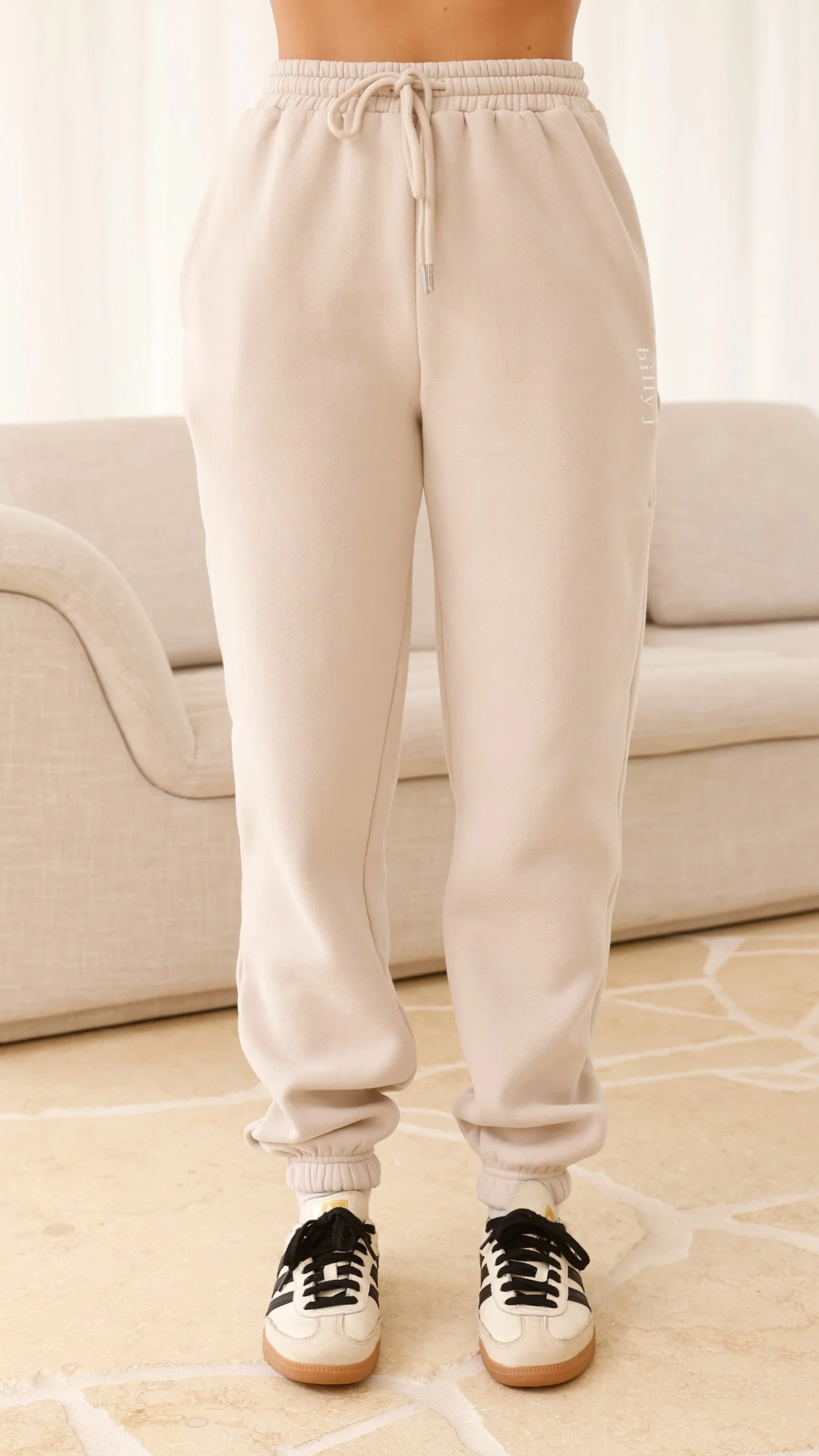 Billy J Trackie Pants - Beige