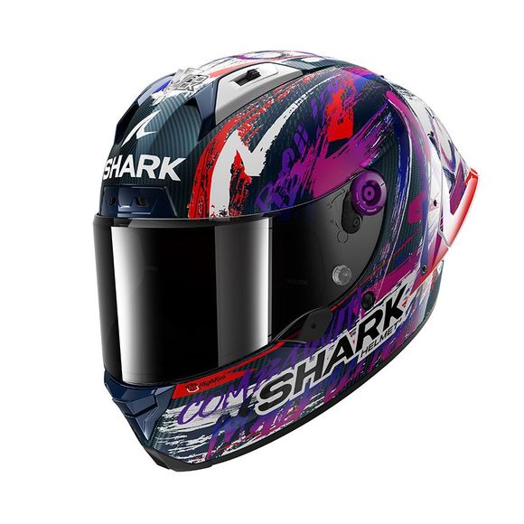 Shark AERON-GP Full-Face Helmet FIM RACING REPLICA ZARCO SIGNATURE - Carbon / WhiteRef: SH1826