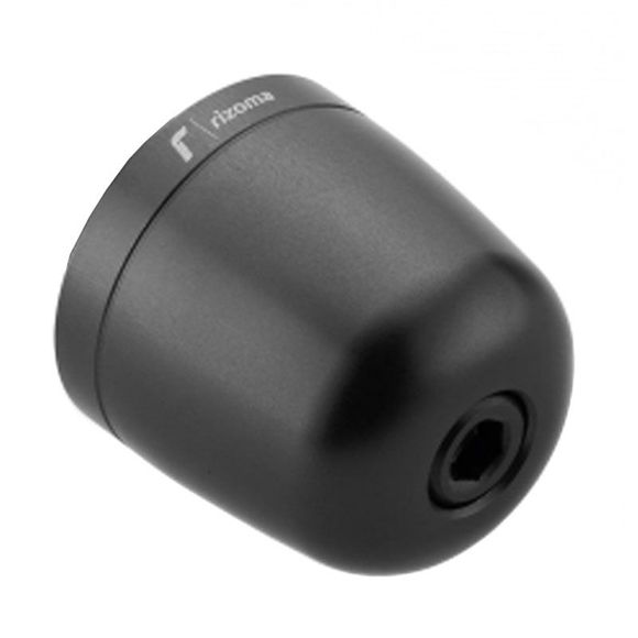 Rizoma Handlebar Ends for Stock Handlebars - BlackTRIUMPH 900 STREET TWIN 900 ABS - 2016 - 2020Ref: RZ0629