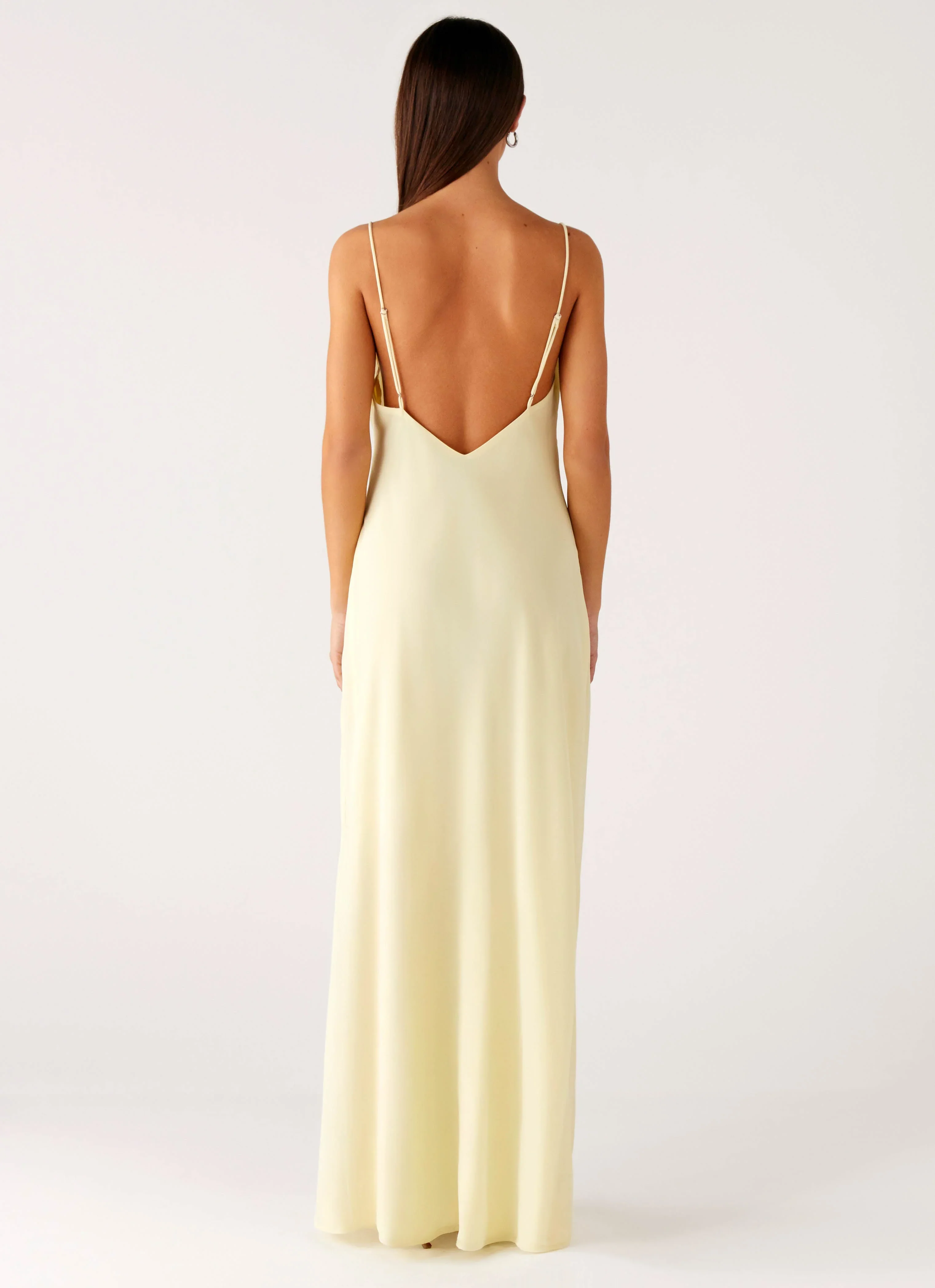 Oliana Maxi Dress - Yellow