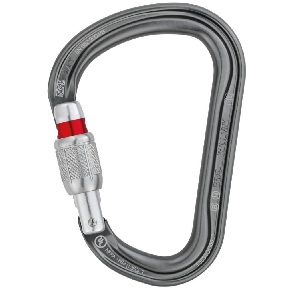 Petzl William - Screw-Lock Carabiner
