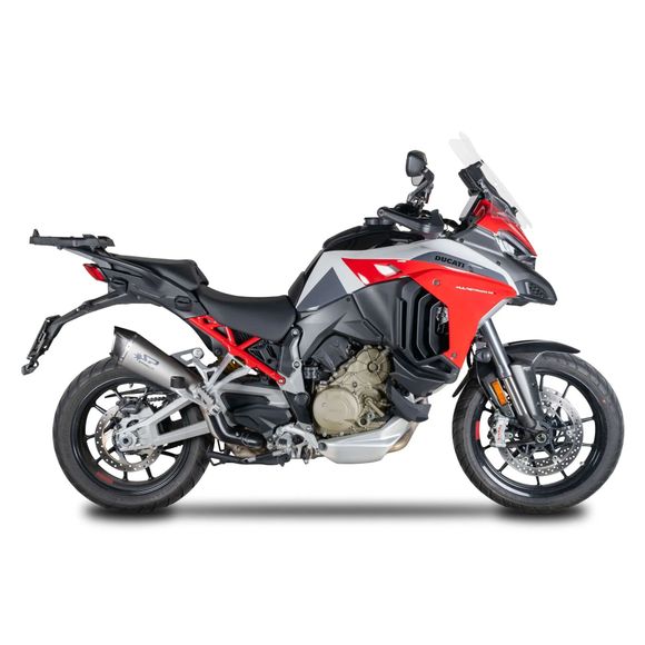 Spark Konix Evo Titanium Silencer - GrayDUCATI 1158 MULTISTRADA V4 - 2021 - 2024Ref: Spk0031 / Spgdu1605Tom