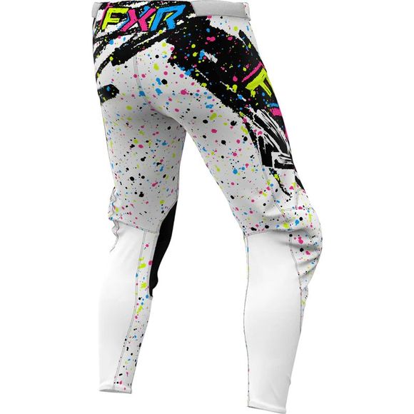 FXR PODIUM CHILDREN'S 2026 cross pants - White / MulticolorRef: FXR0881