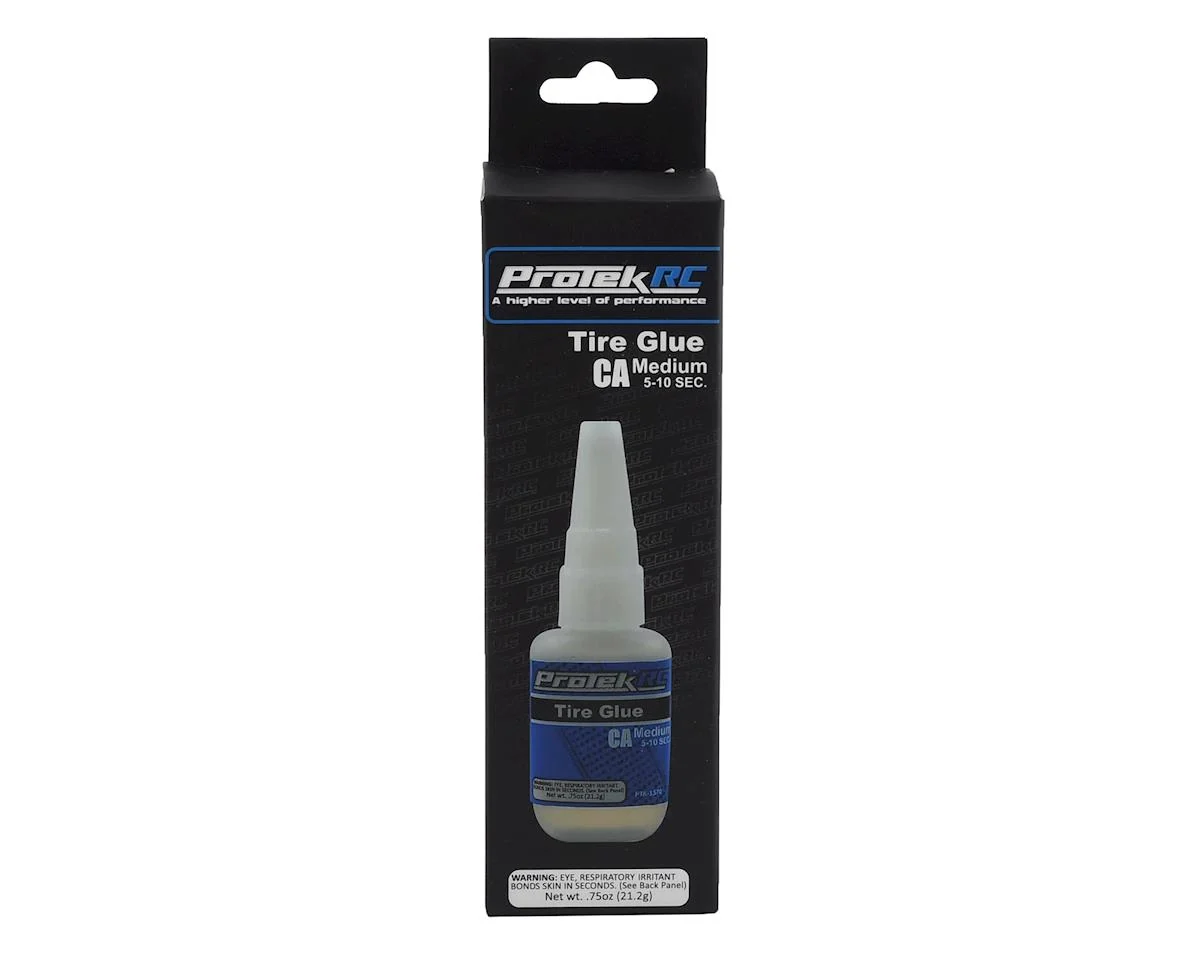 ProTek RC CA Tire Glue w/Glue Tip (Medium) (0.75oz) PTK-1570