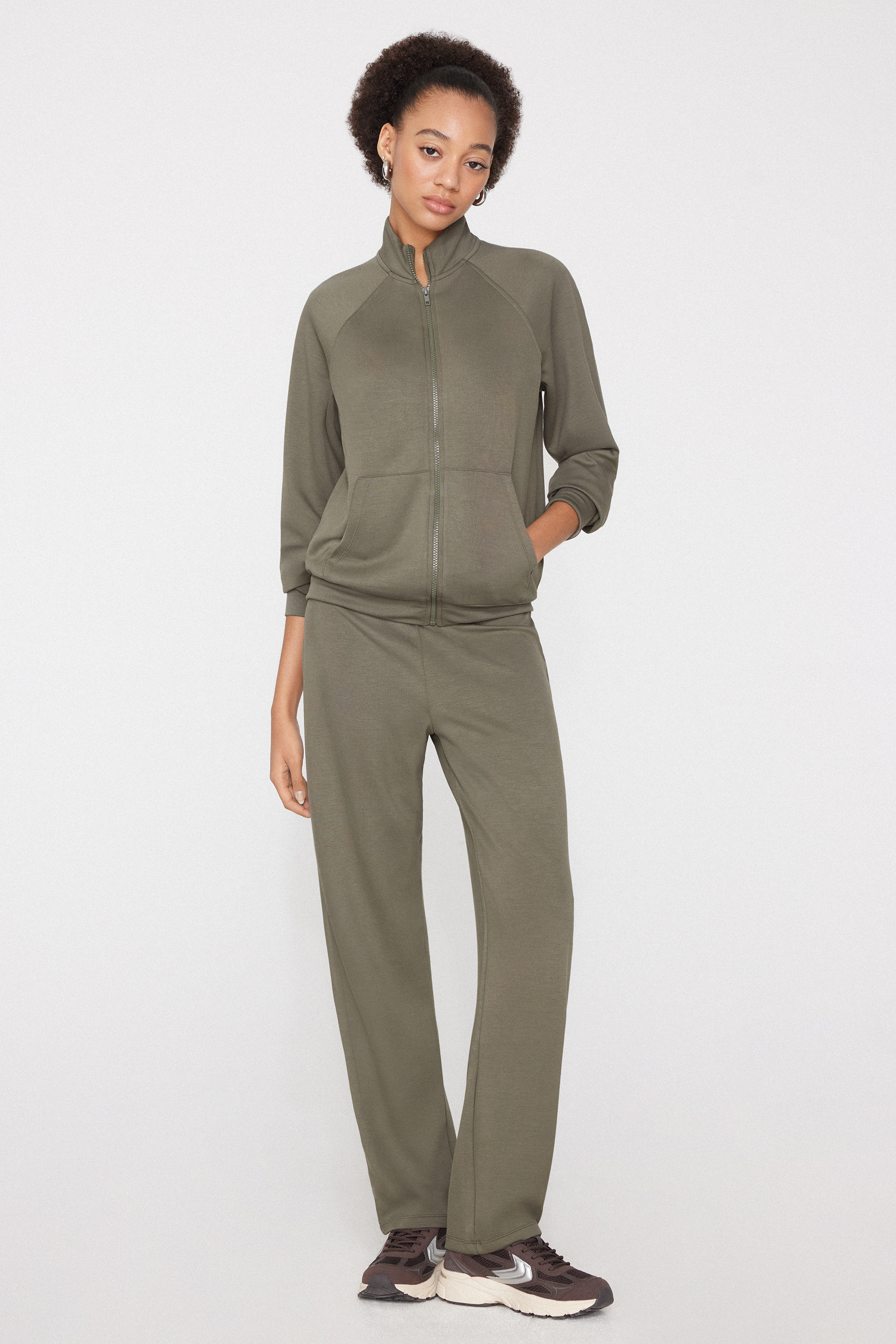 Soft Touch Straight-Cut Long Pyjamas