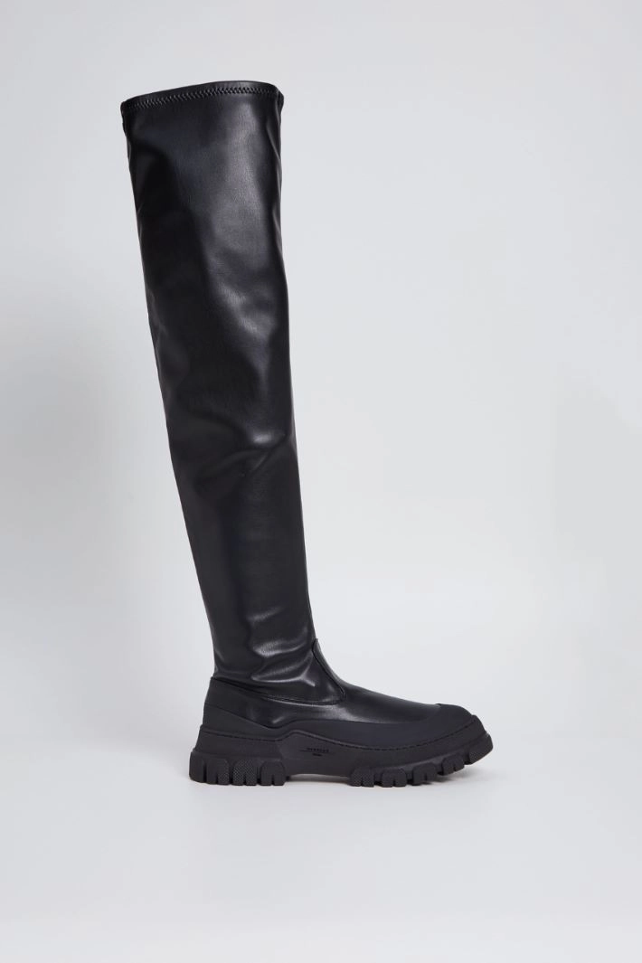 High boots - BLACK
