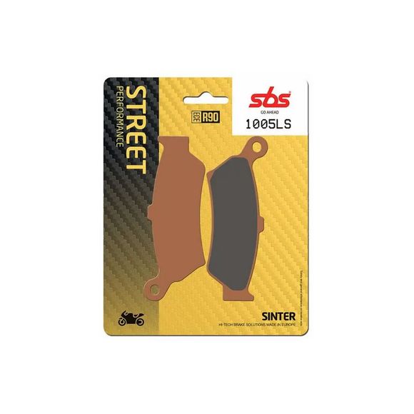 SBS Sinter Sintered Metal rear brake padsRef: SBS6040 / 1005040