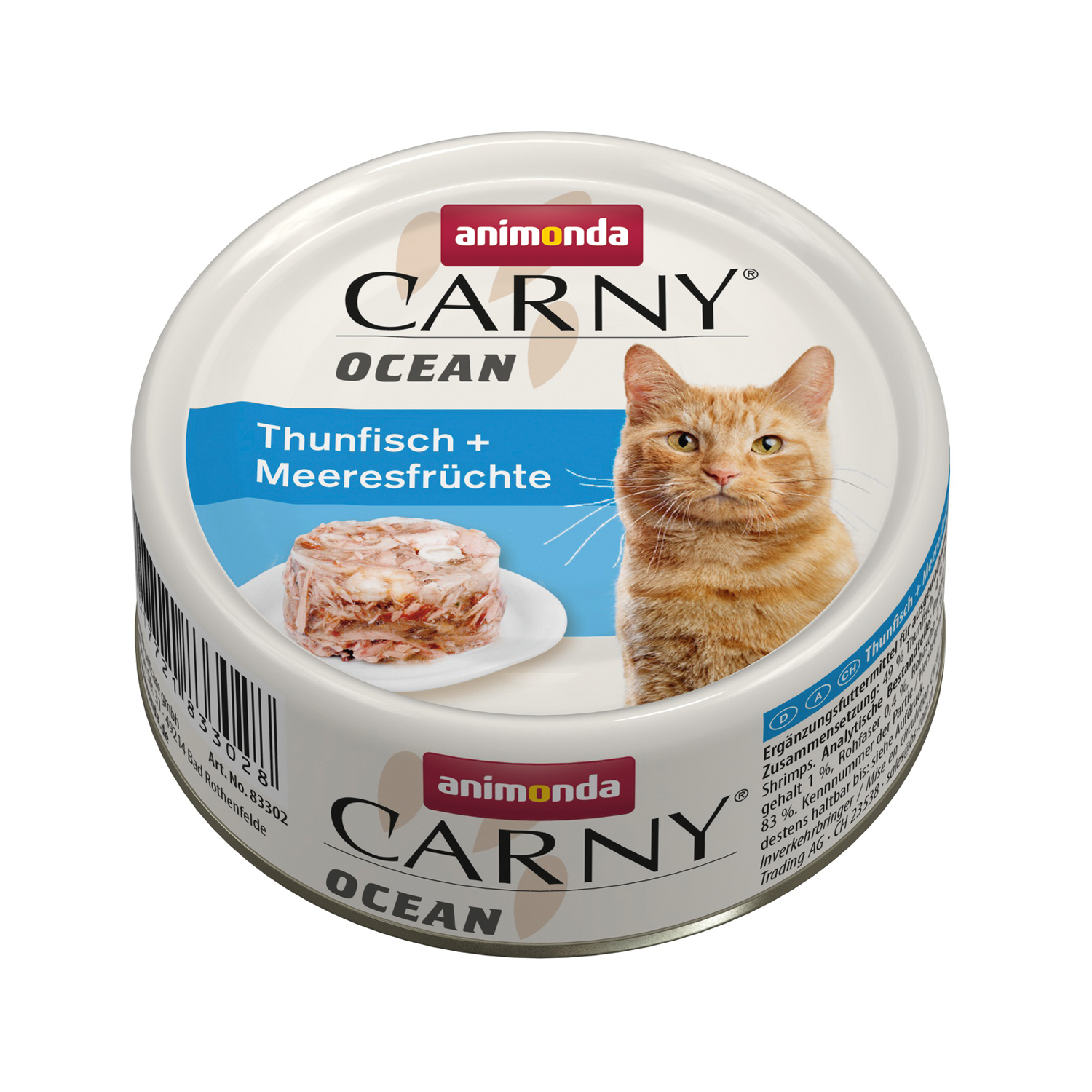 Animonda Carny Ocean - White Tuna + Red Snapper (12 x 80g)