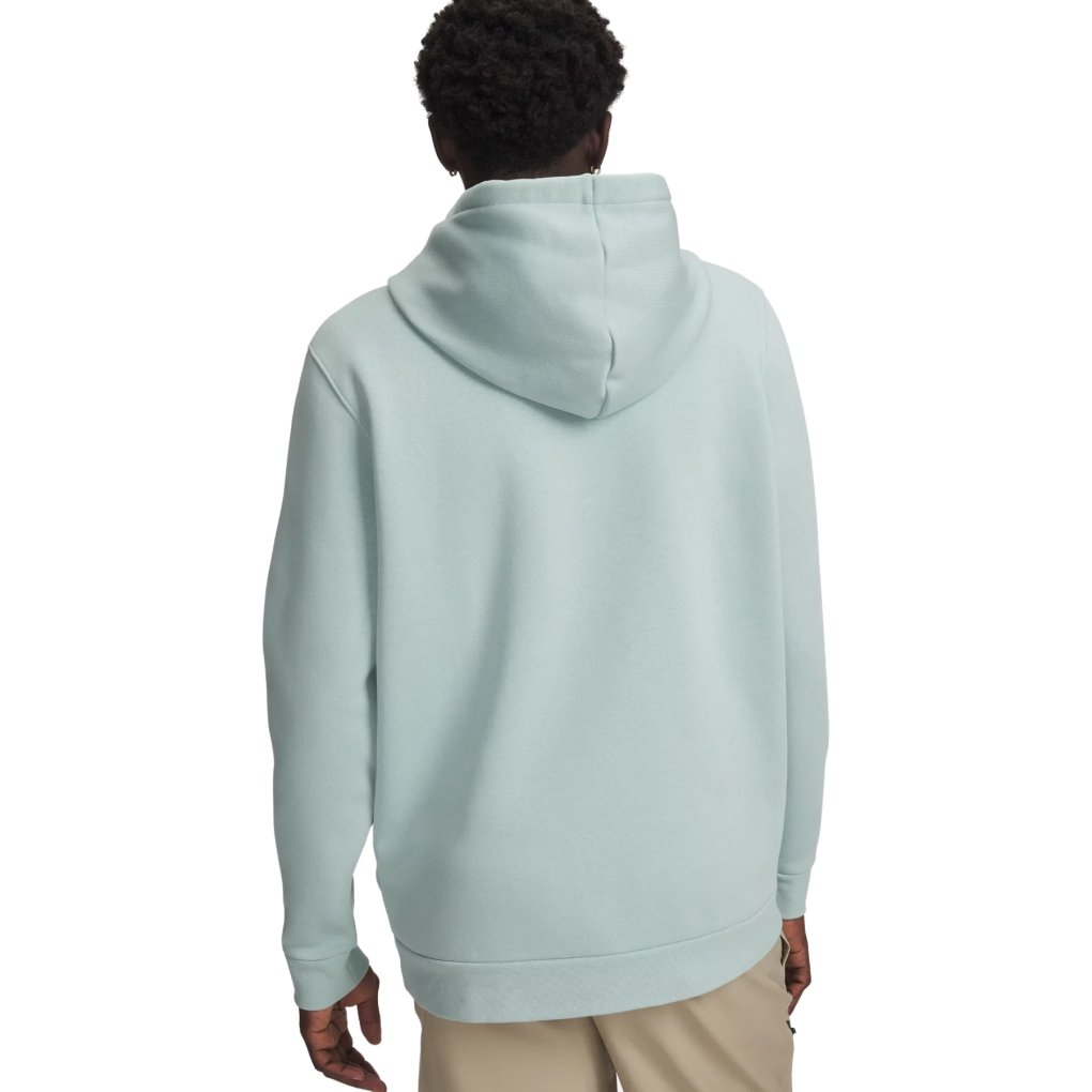 Under Armour UA Icon Fleece Hoodie Men - Enamel Blue/White