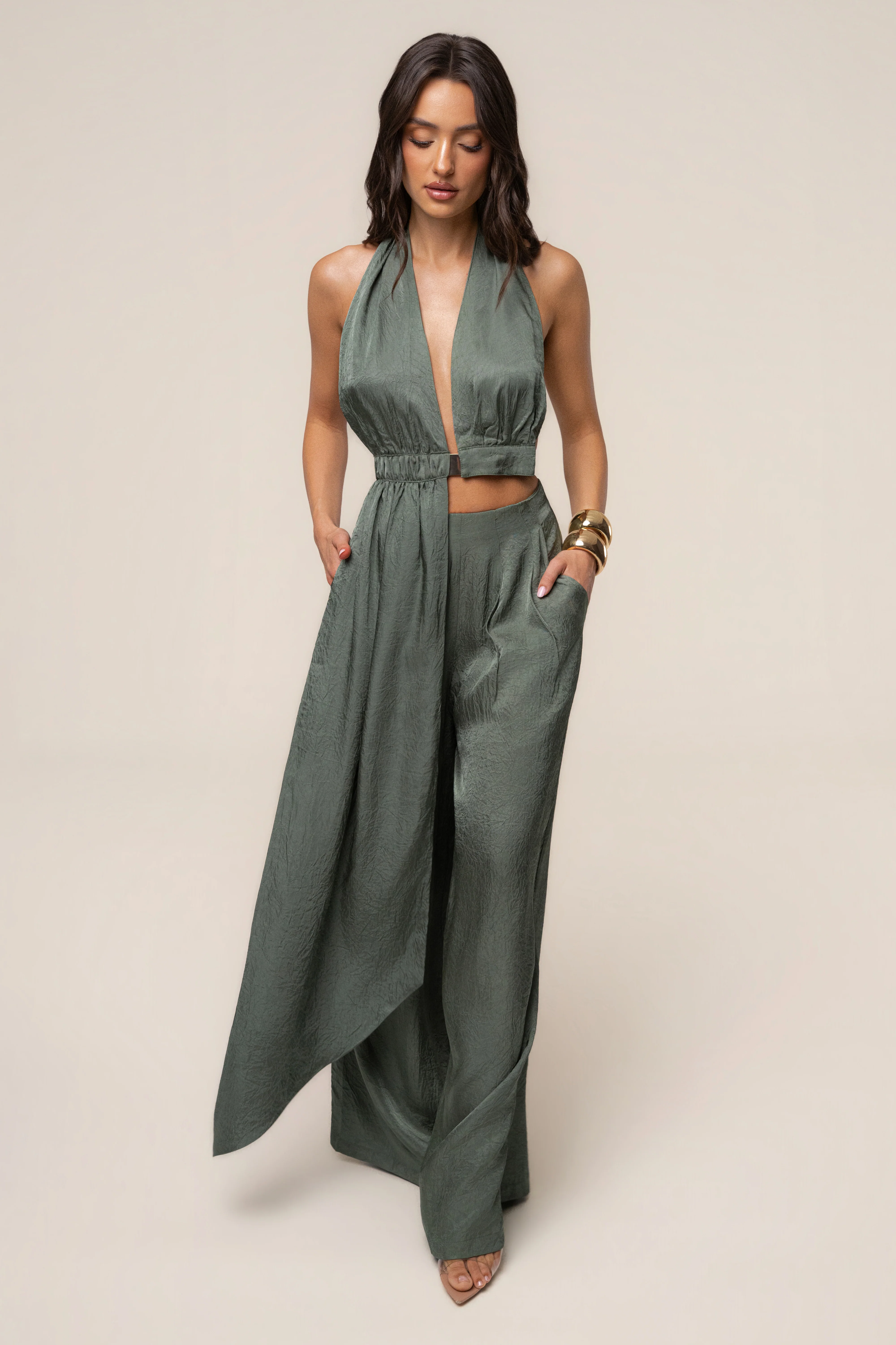Seafoam Sundown Wide Leg Pant