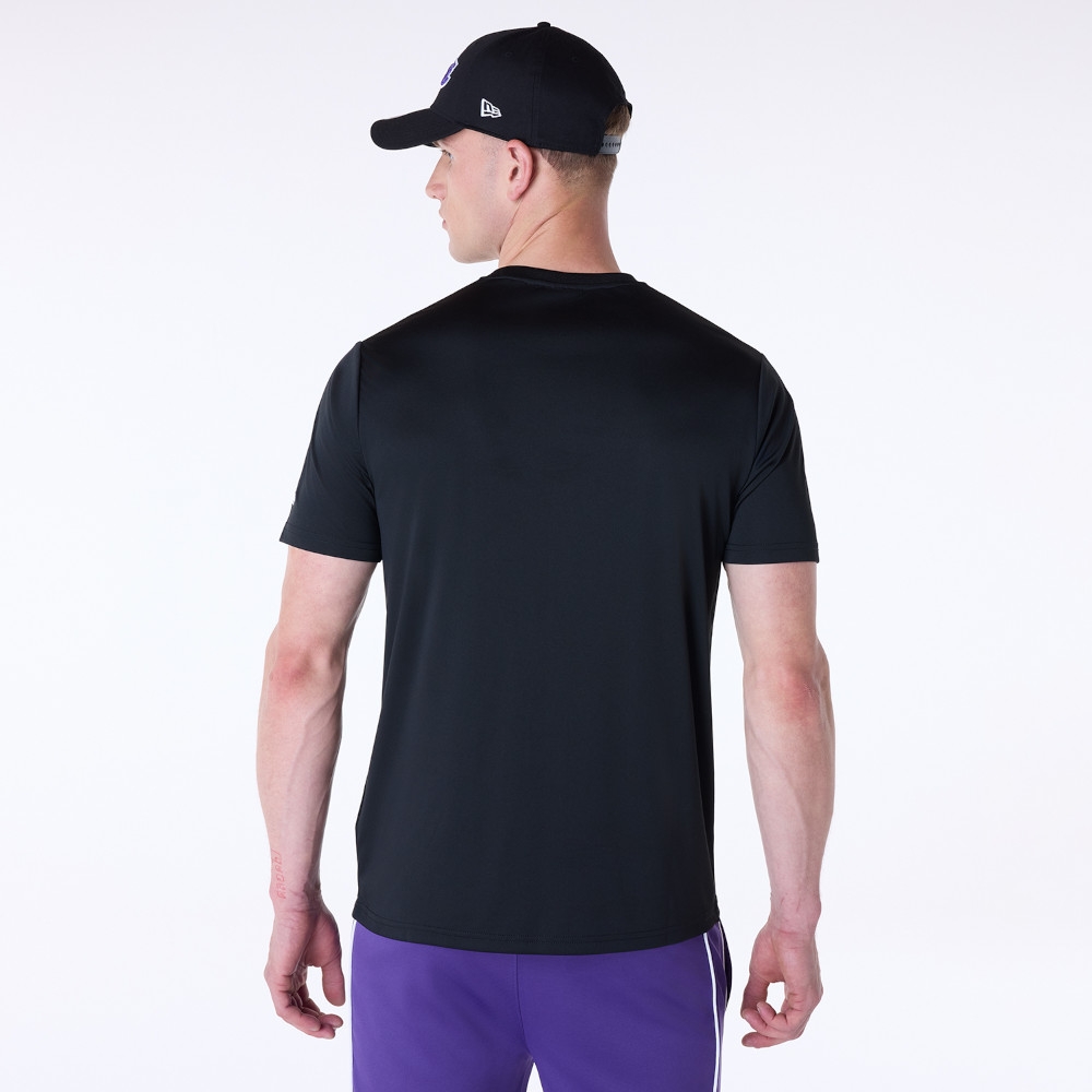 Los Angeles Lakers New Era Performance NBA T-Shirt Black