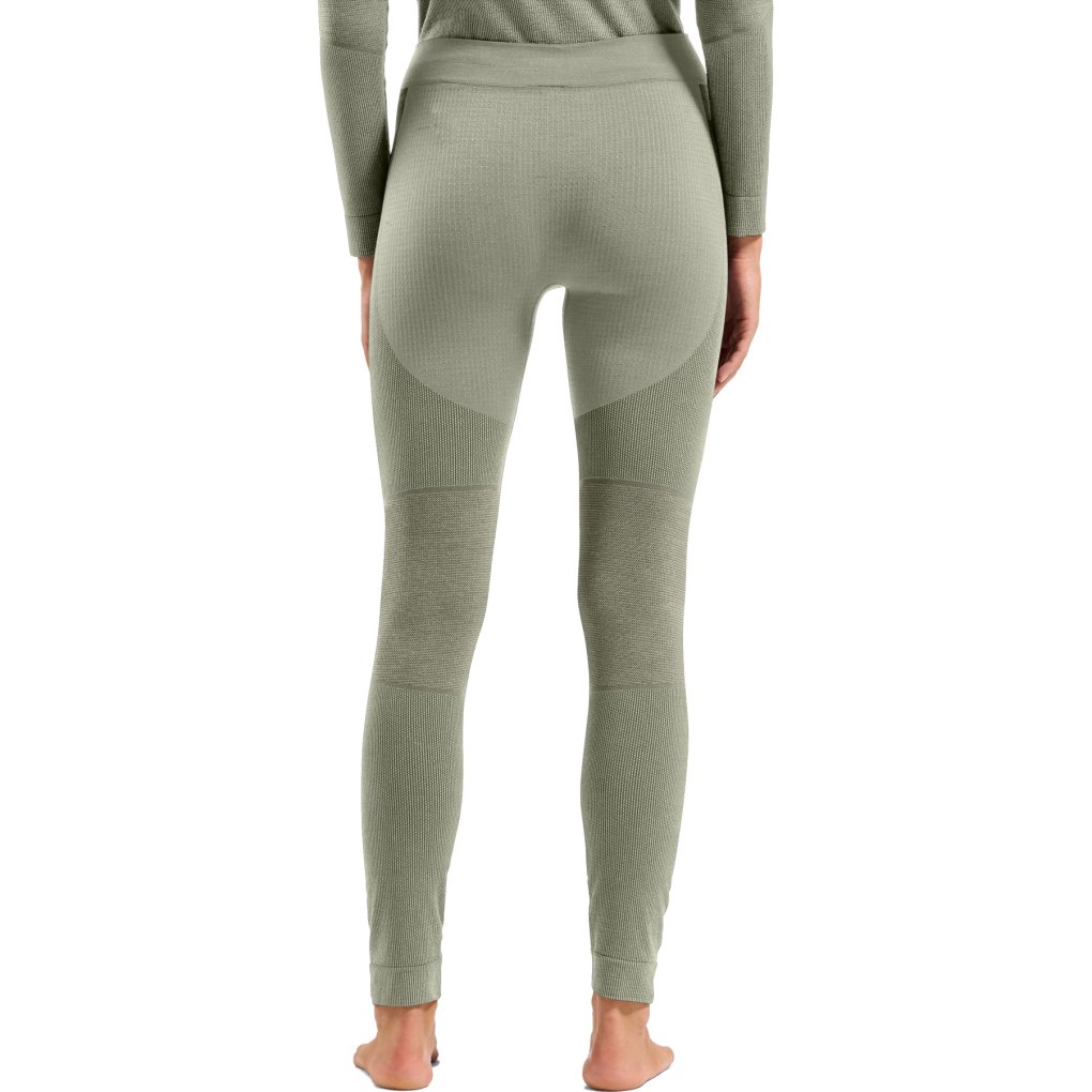 Odlo Seamless Performance Wool Base Layer Bottoms Women - shadow