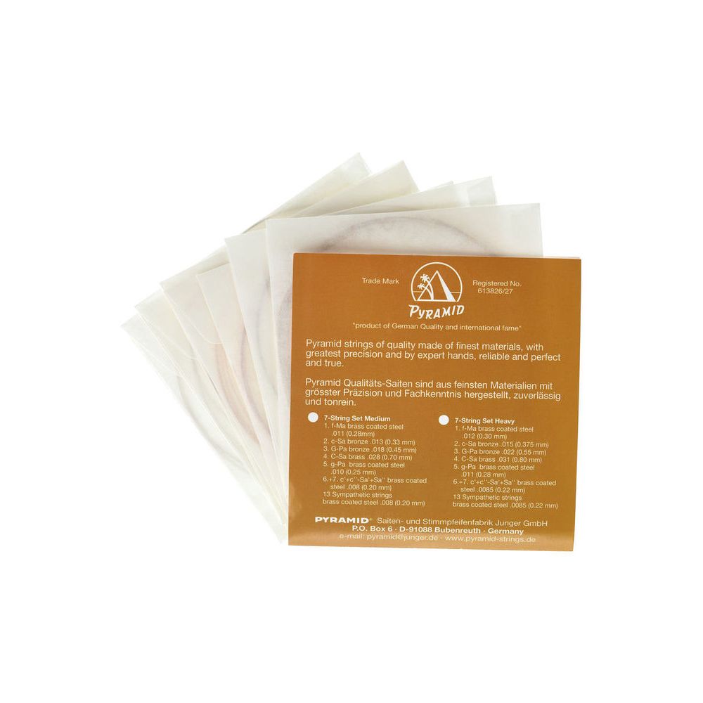 Pyramid H674/7 Heavy Sitar Strings – Thomann Ireland