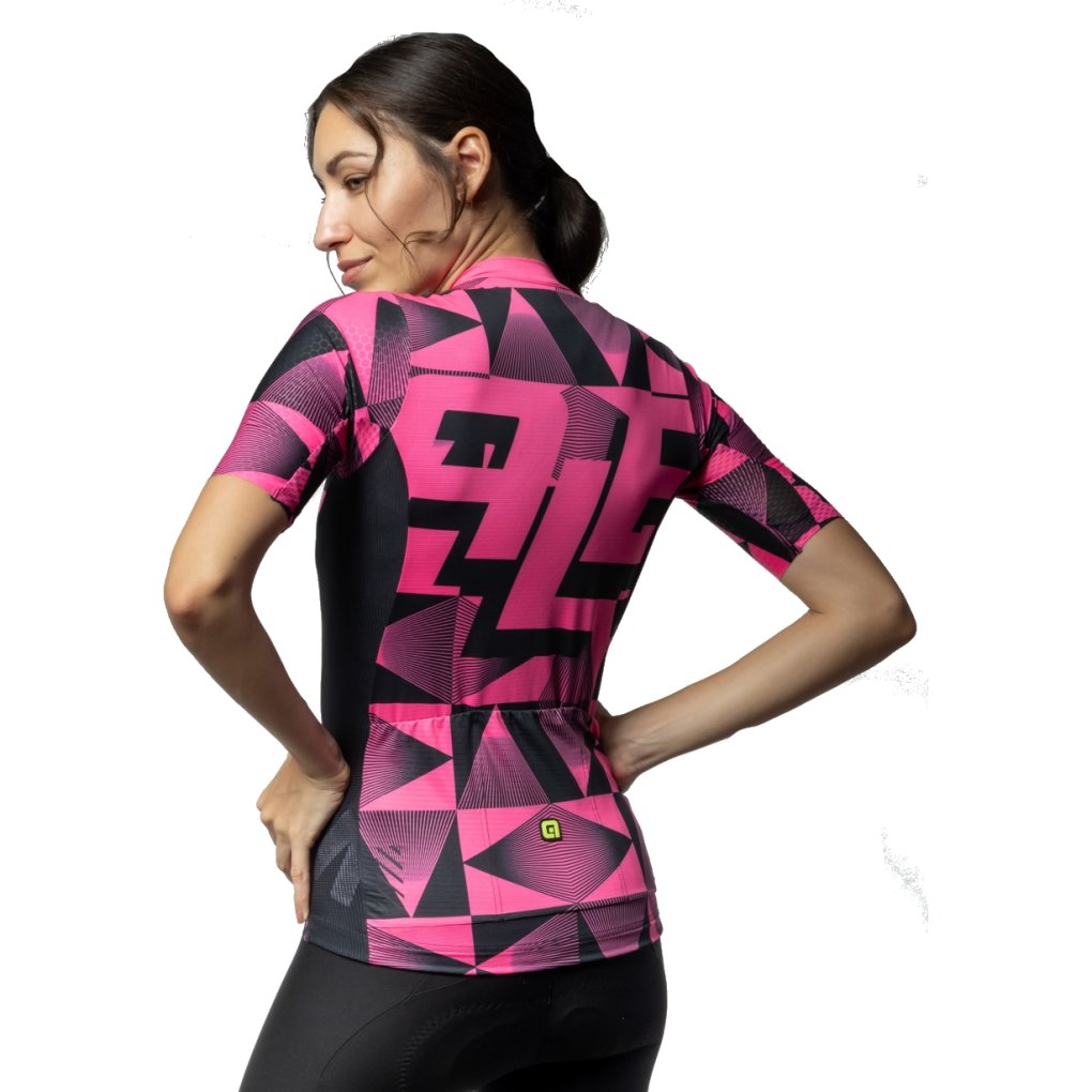 Alé PR-E Multiverso Short Sleeve Jersey Women - fluo pink