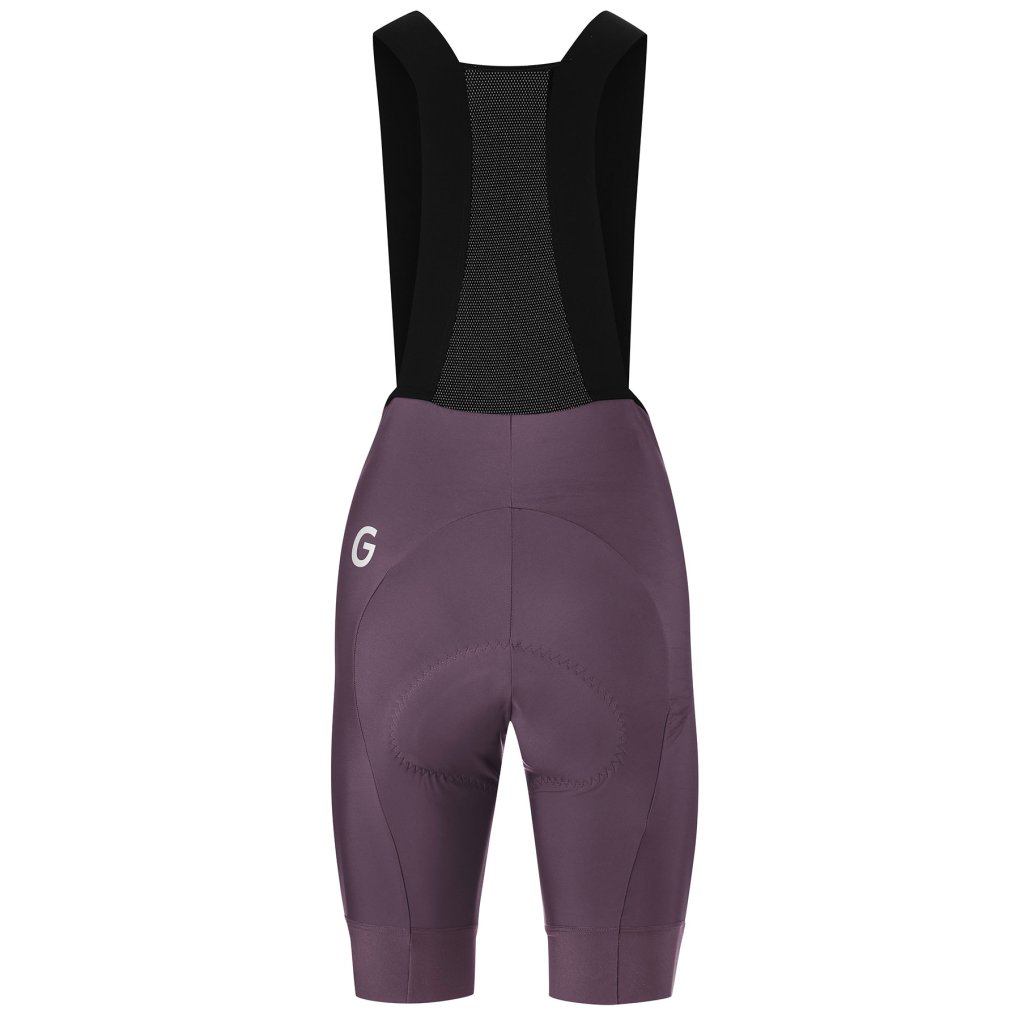 Gonso SQlab GO Bib Shorts Women - Dark Plum