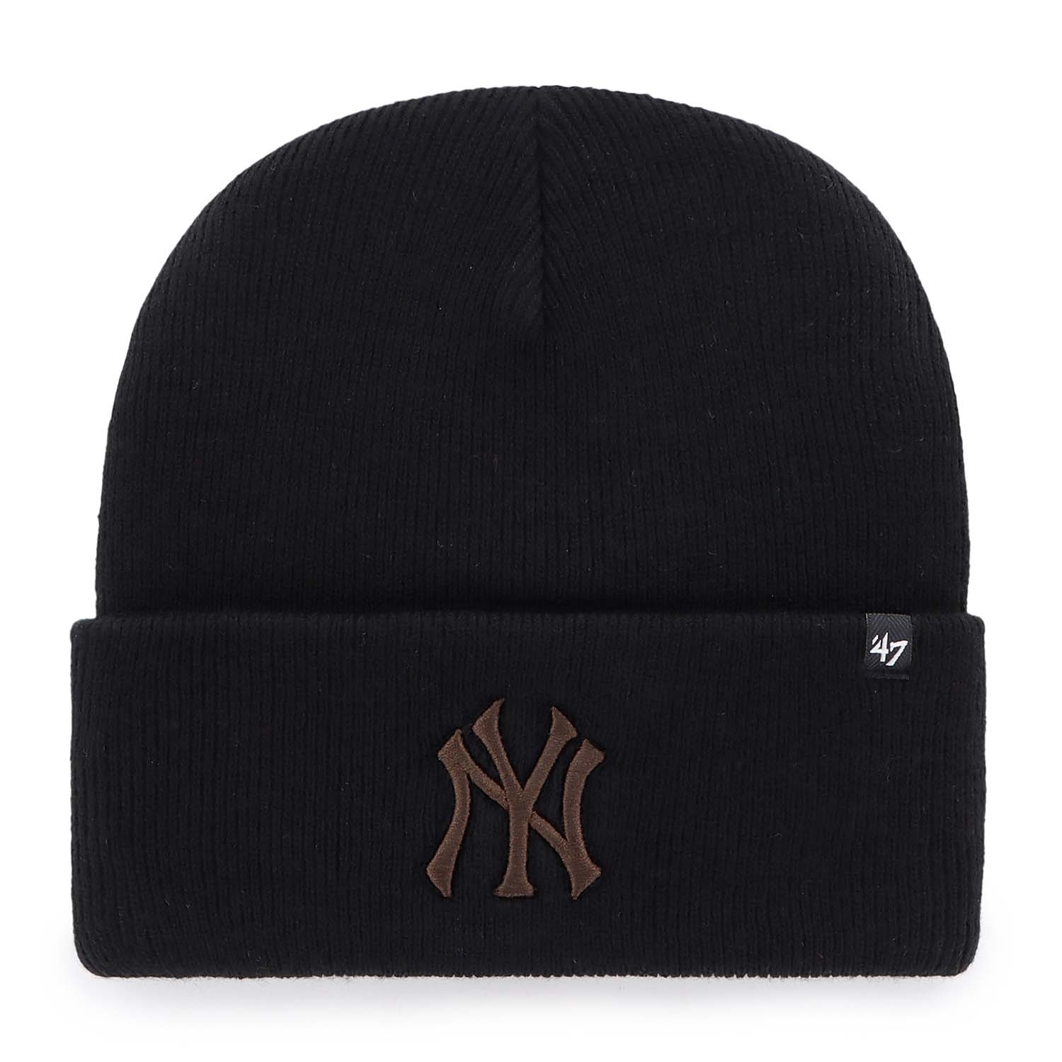 New York Yankees '47 Haymaker MLB Beanie Knit Hat Black