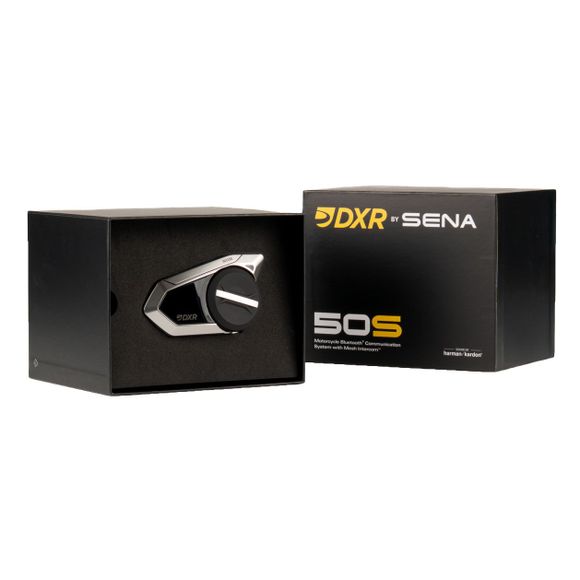 Intercom DXR BY SENA 50S - SOLO - HARMAN KARDON - Noir / GrisRef : DXR1169