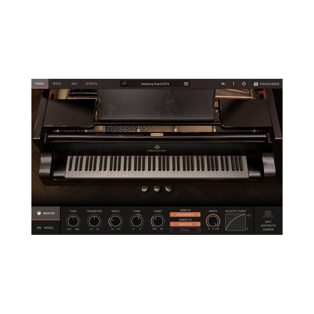 IK Multimedia Pianoverse Hamburg Grand S274 – Thomann Ireland