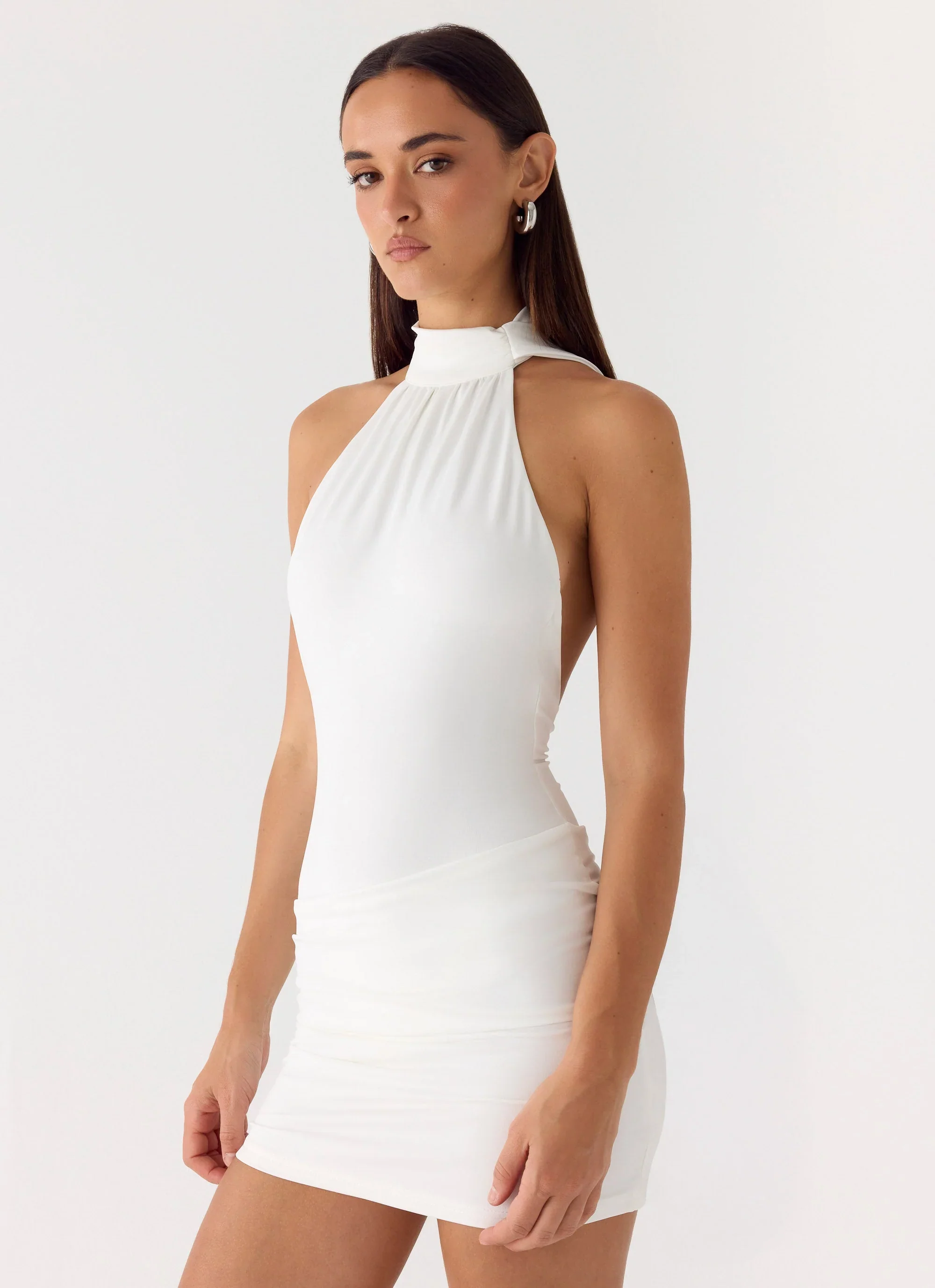 On My Way Mini Dress - White