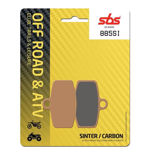 SBS 881LS Sintered Metal Rear Brake PadsRef: 881LS / 881040