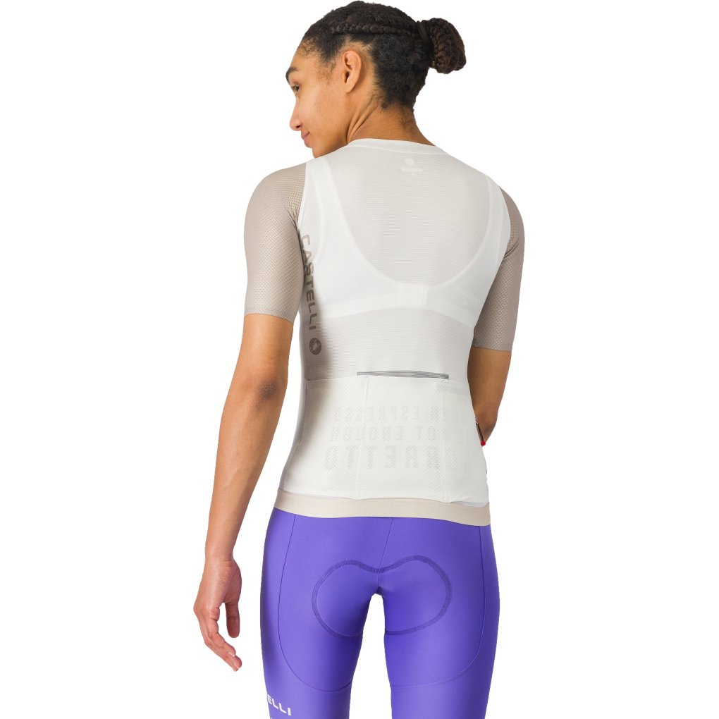 Castelli Corretto Jersey Women - ivory/clay-black 065