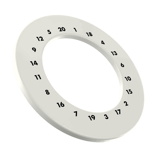 HD Numbers Dartboard Surround - Custom Colors