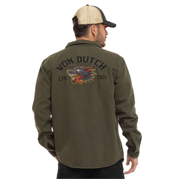 Von Dutch Wall Shirt - GreenRef: VDH0453